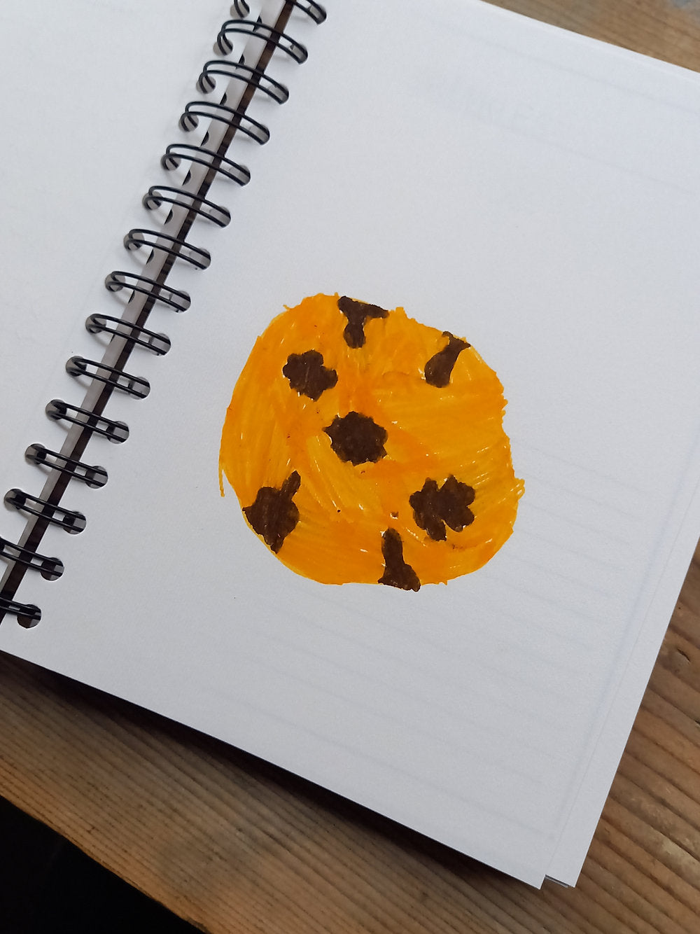 Carnet de recette Orange - Poussière des rues