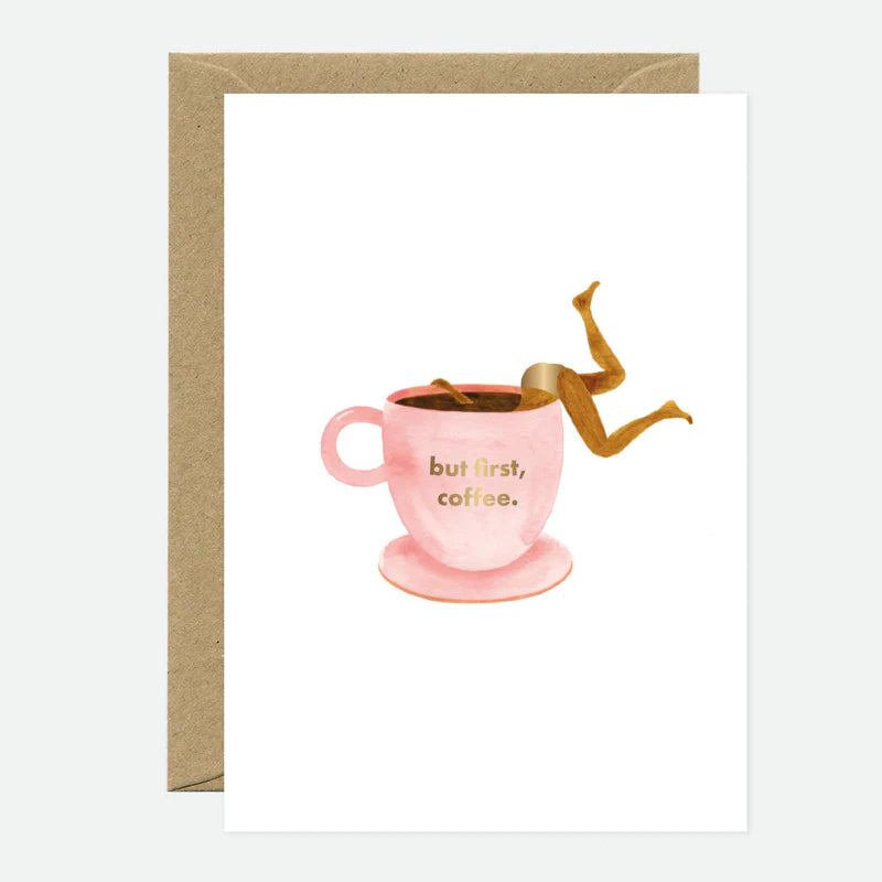 Carte But First Coffee - All the ways to say