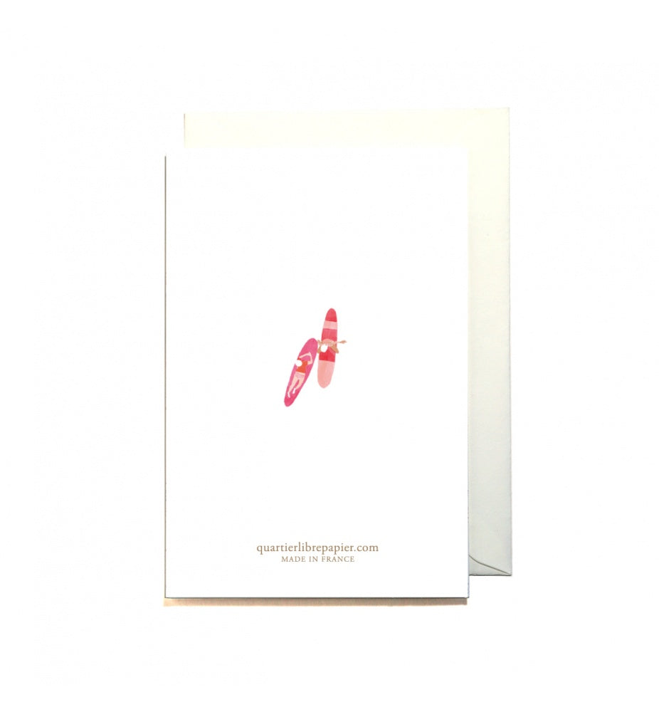 Carte Anniversaire Surfeuses - Quartier Libre