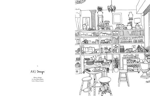 carnet coloriage zoé de las cases