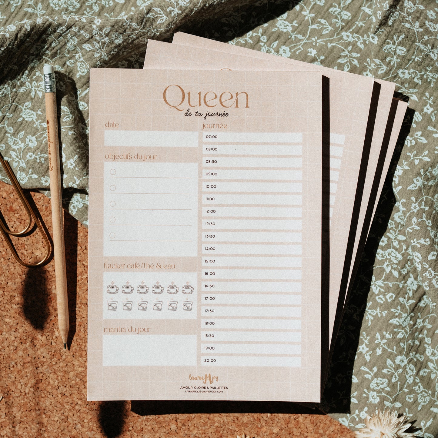 Bloc Queen De Tes Journées - LaureMjoy