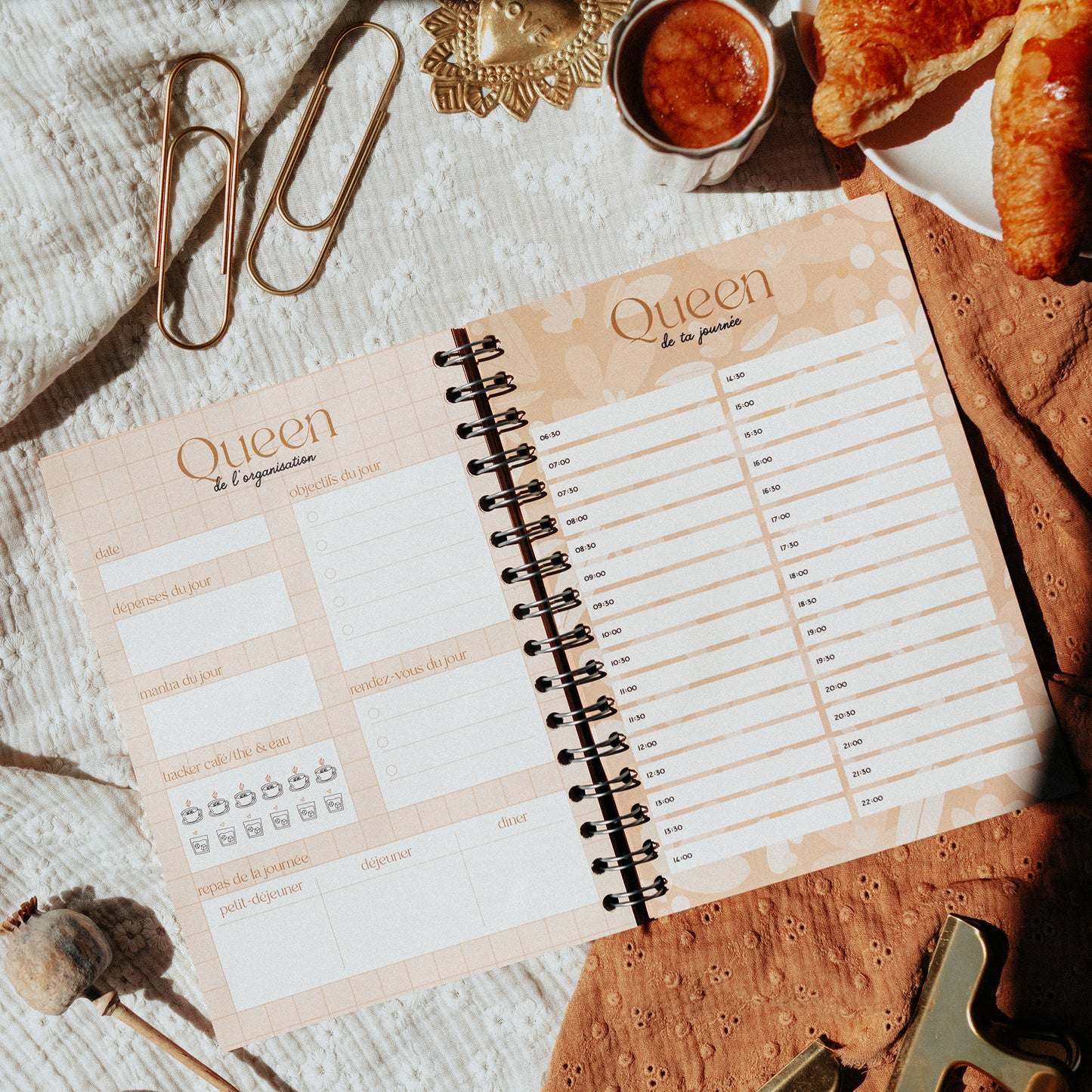 Carnet Queen De Tes Journées - LaureMjoy