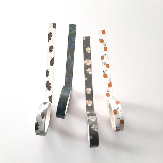 Masking-tape Rose - Poussière des rues