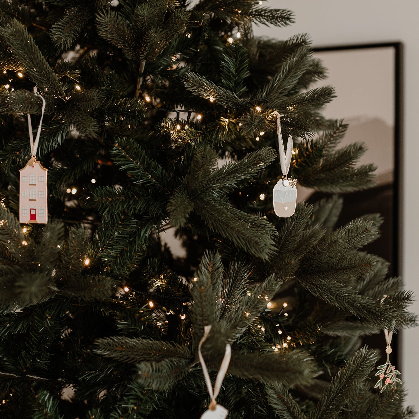 Suspension sapin de noël - Gui - Euleunbschnnit