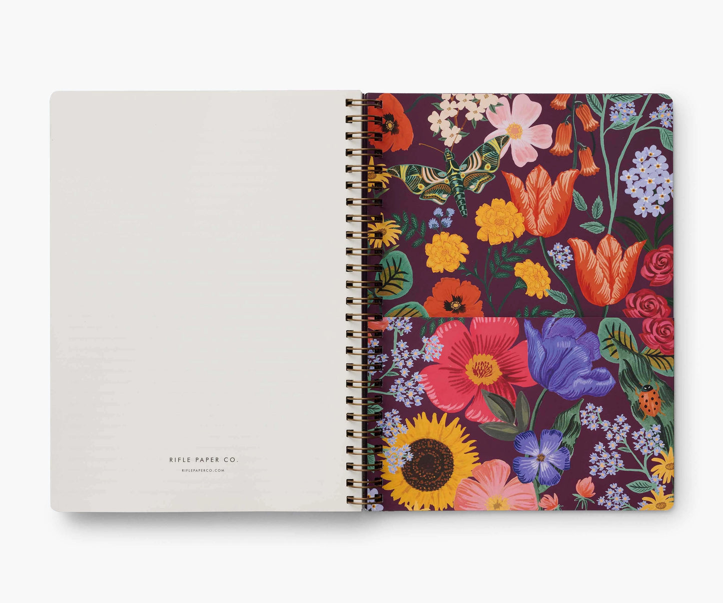 Agenda Blossom 2024 12 mois à spirales - Rifle Paper Co