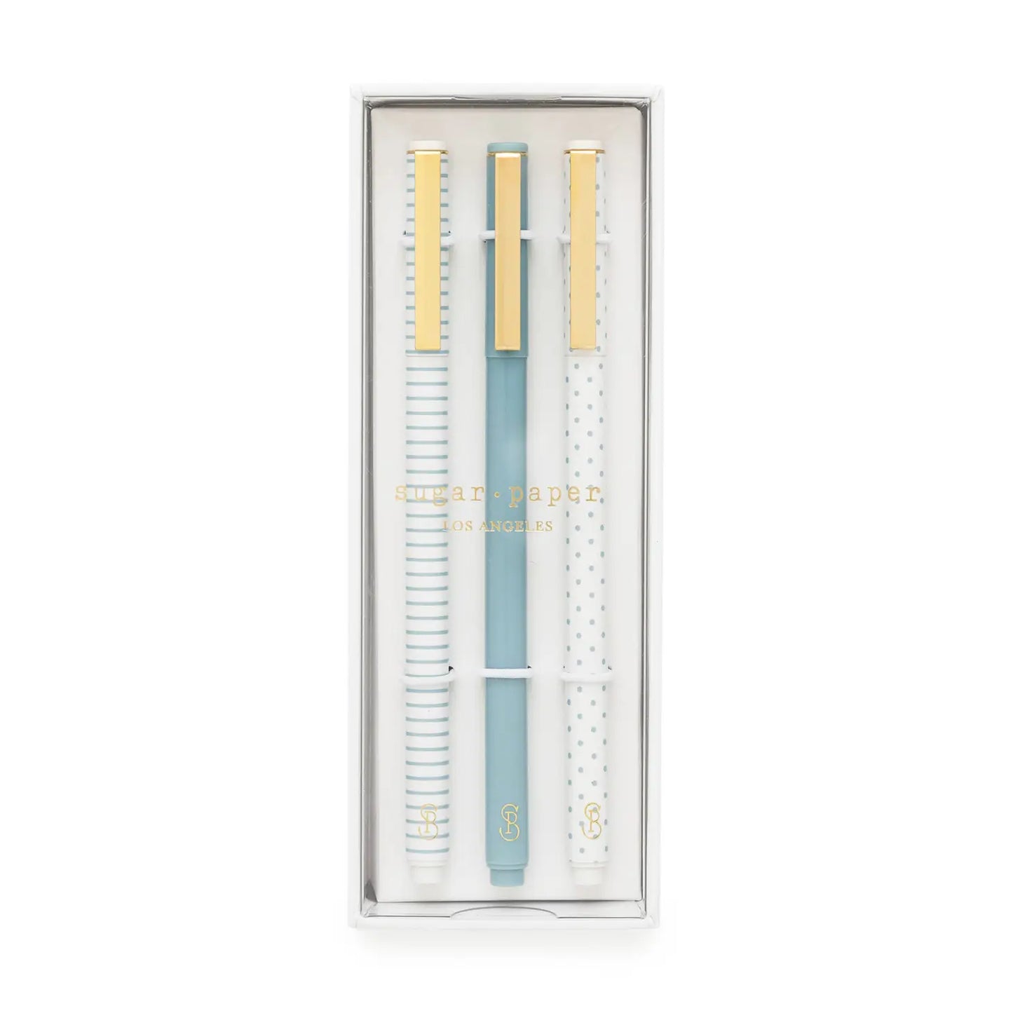 Set de 3 Stylos Bleu - Sugar Paper