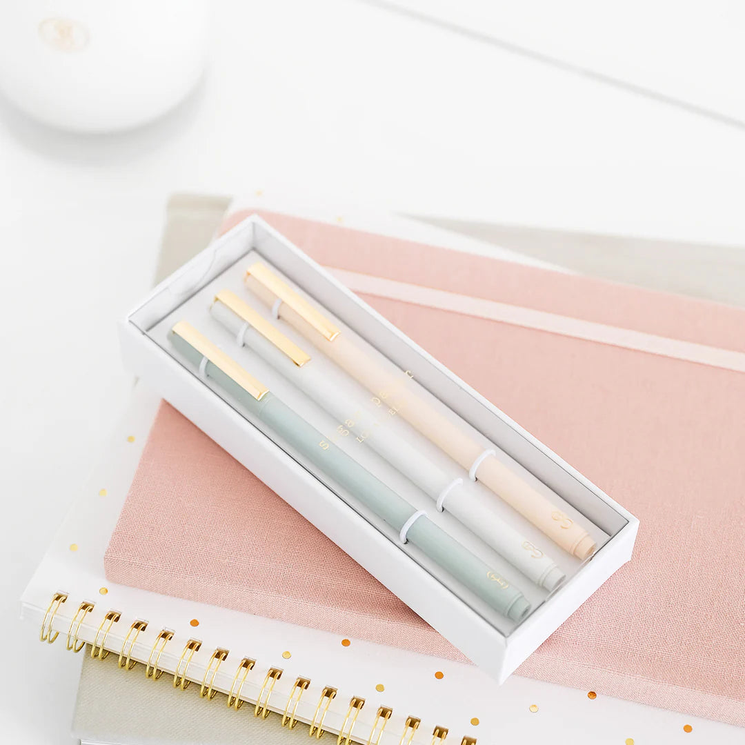 Set de 3 Stylos Pastels - Sugar Paper