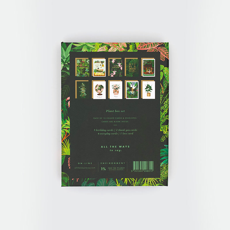 Box de 10 Cartes Plantes - All the ways to say