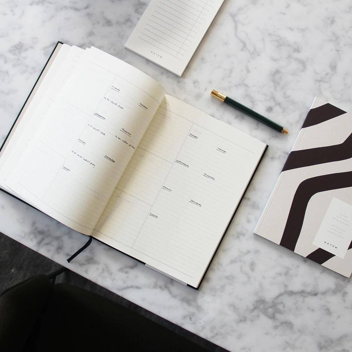 Proposition d'utilisation du carnet de note notem