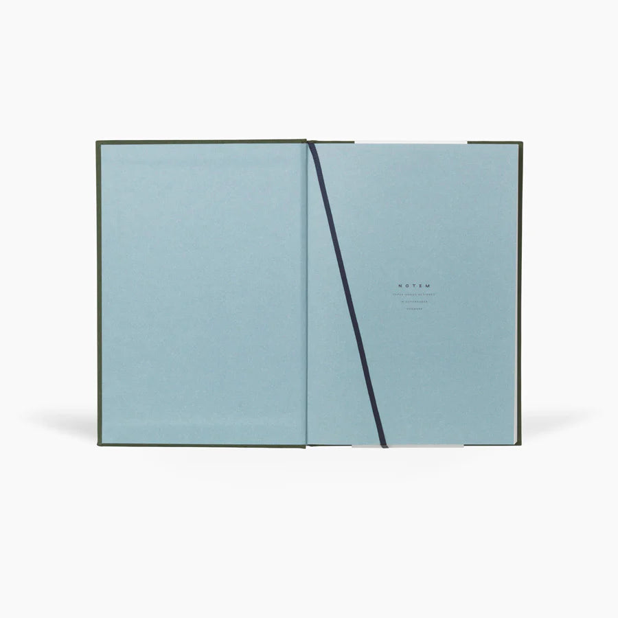 Journal Large Vert Foncé - Notem