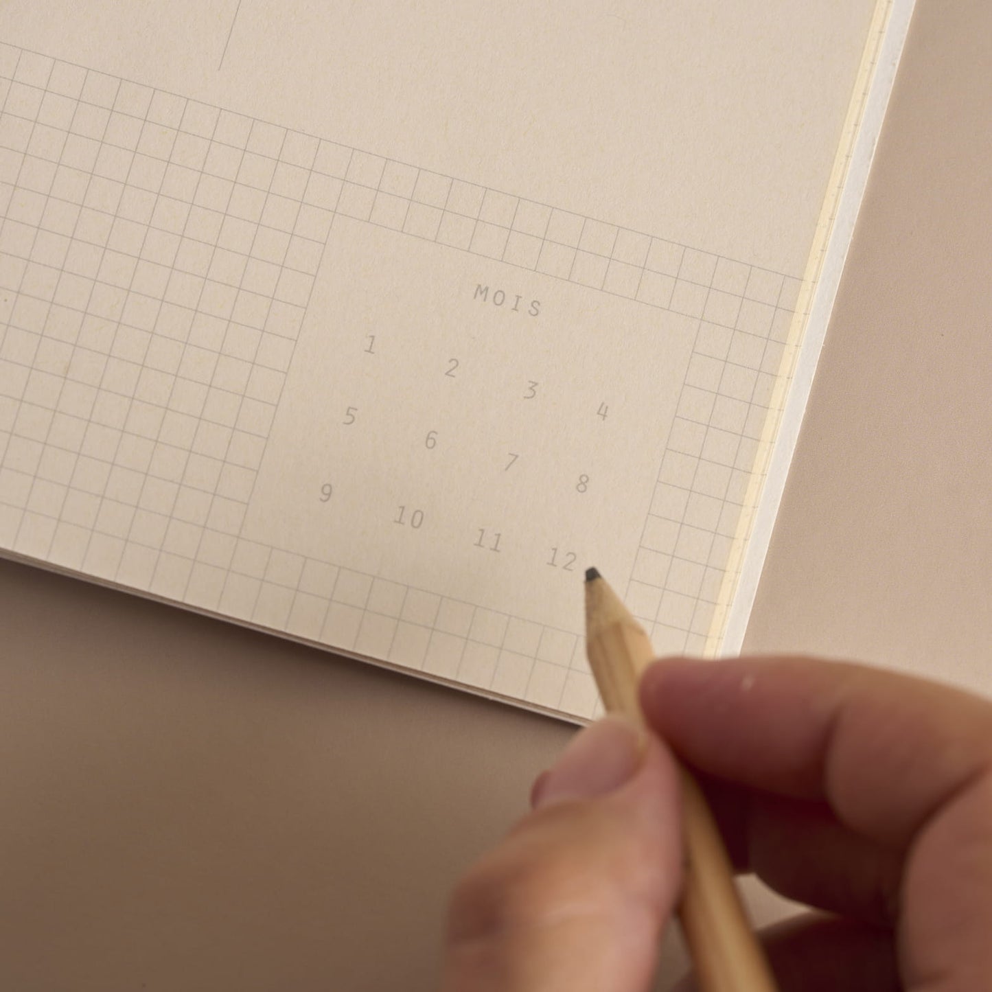 Agenda Mensuel Vénus Lavande - Season Paper