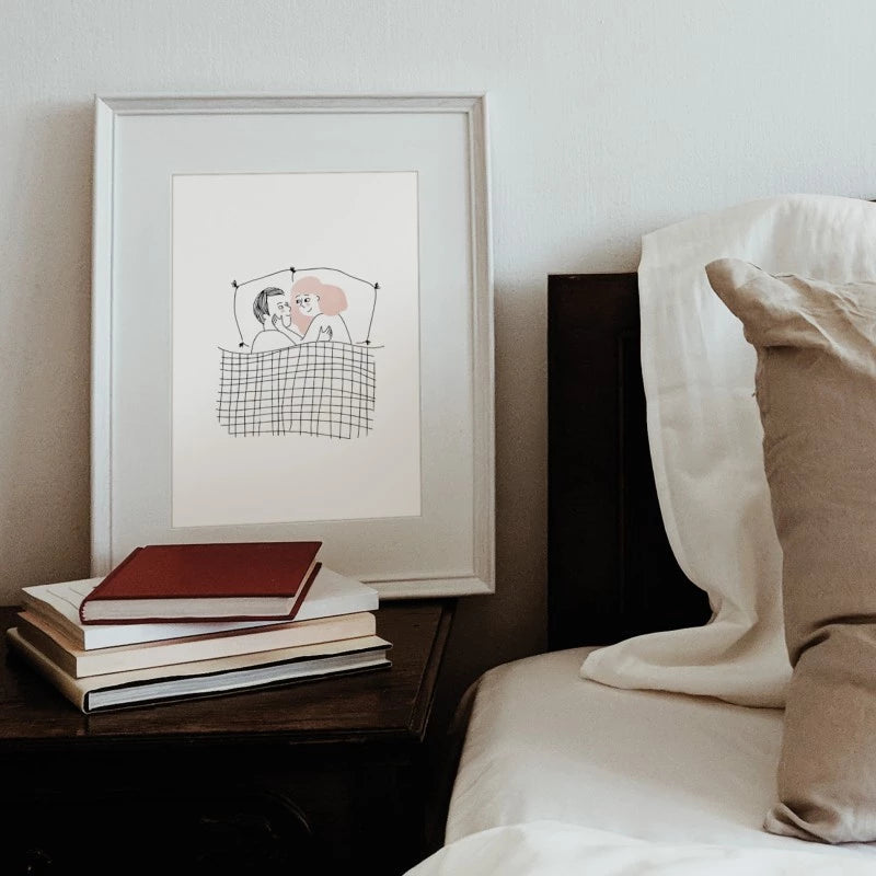 Affiche A4 - Doux Réveil Amoureux - My Lovely Thing
