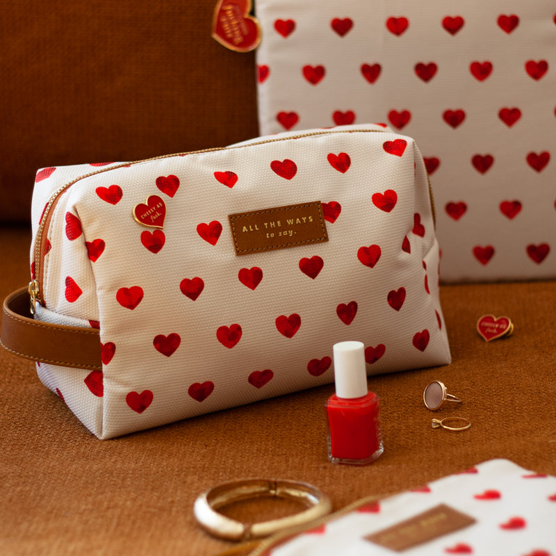 Trousse de toilette Red Hearts - AWS