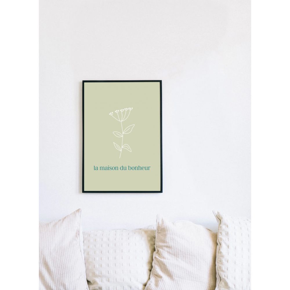 Affiche La maison du bonheur - Anna Posimo