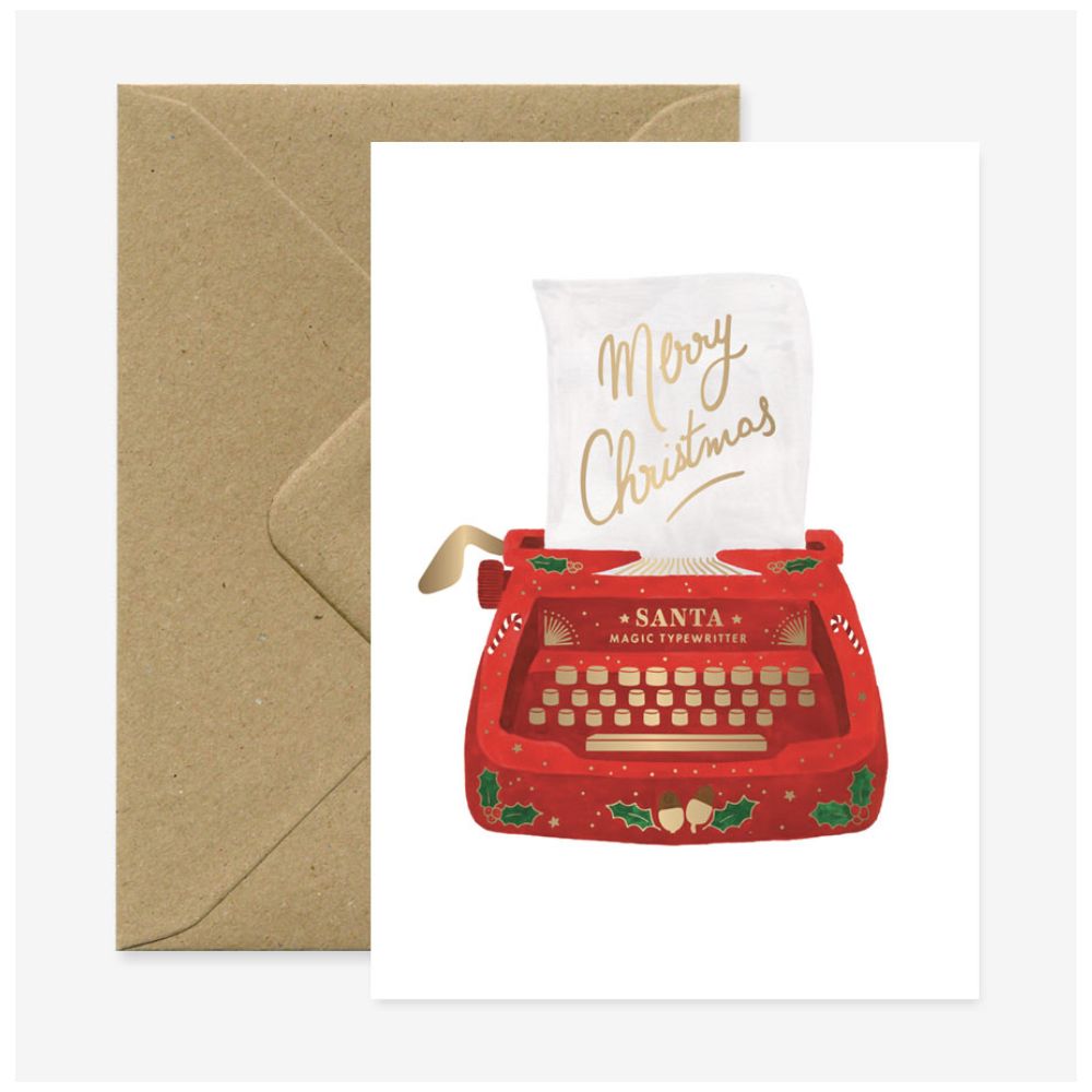 Carte Machine à écrire - All The Ways To Say