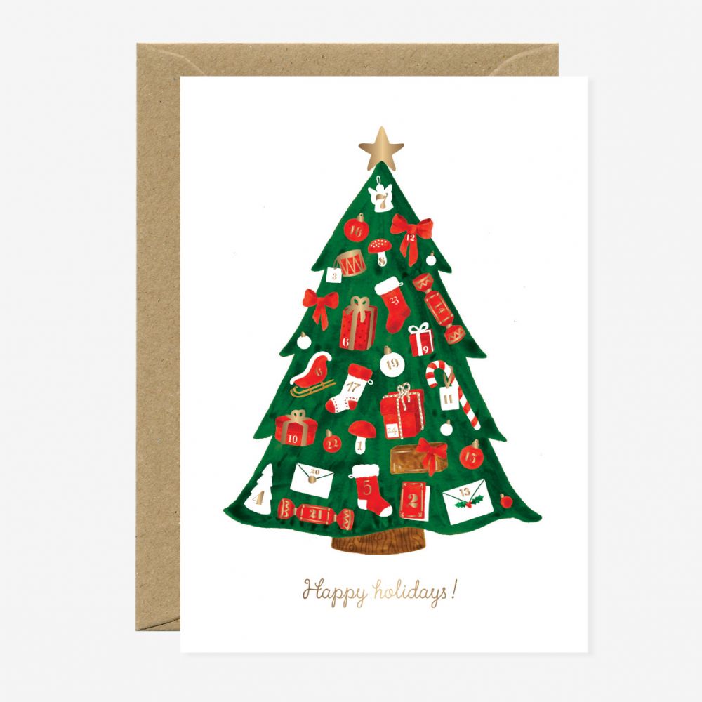 Carte Sapin Calendrier - All The Ways To Say