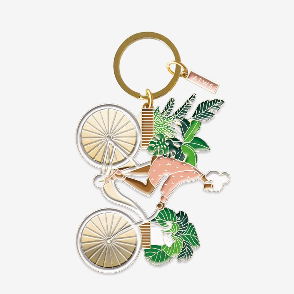 Porte clef Her Bicycle - AWS