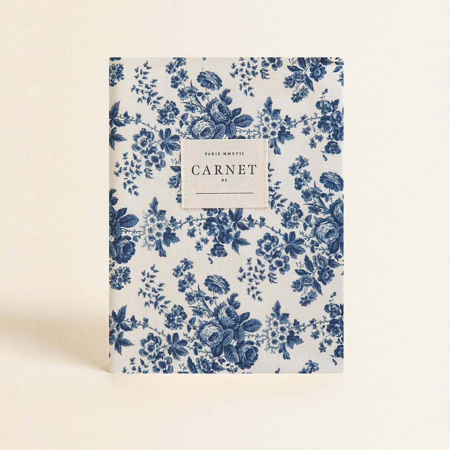 Carnet en tissu Fleur Bleue - Innocence