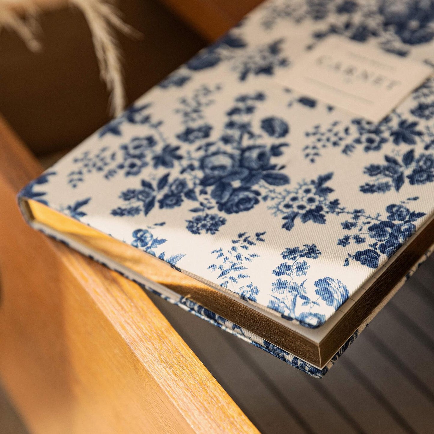 Carnet en tissu Fleur Bleue - Innocence