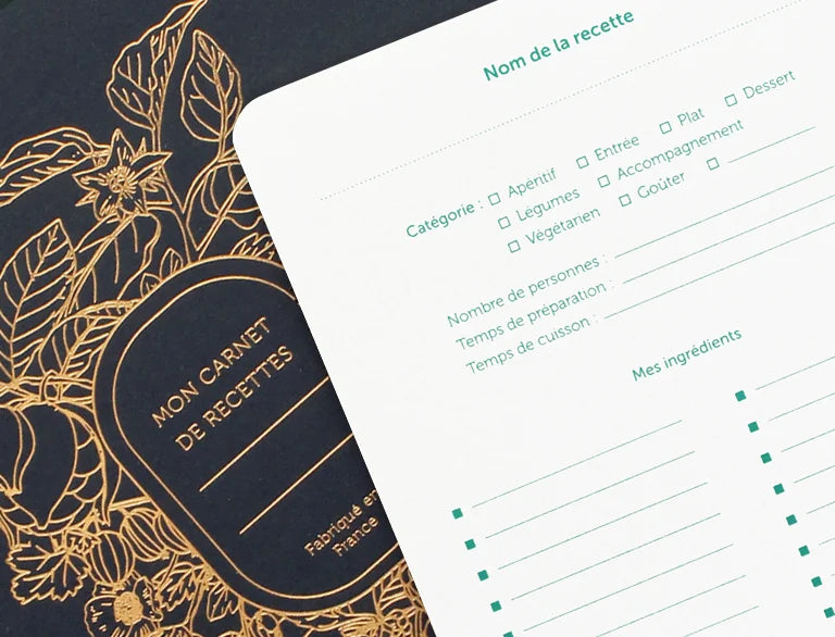 Cahier de recette Abondance bleu marine