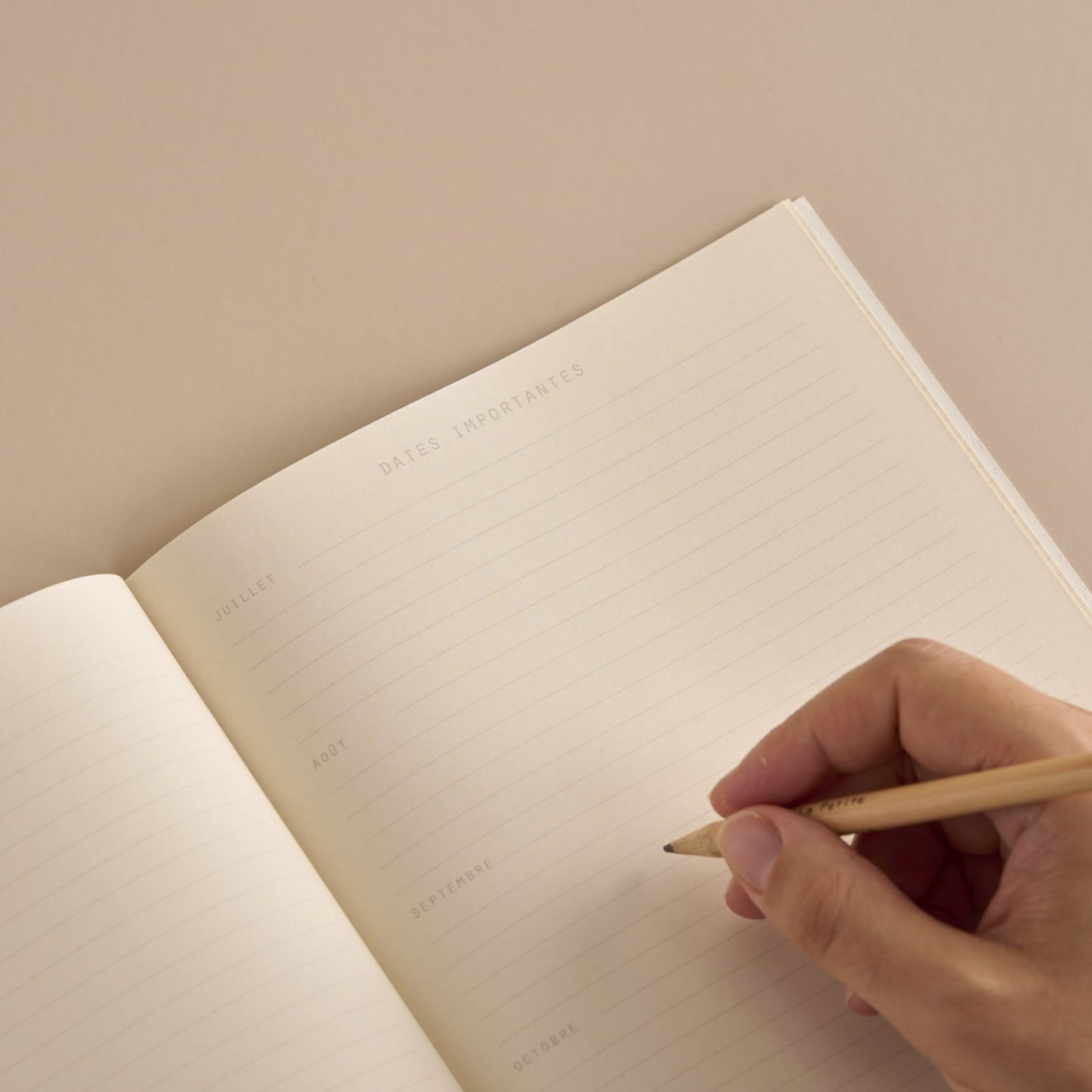 Agenda Mensuel Dimanche - Season Paper