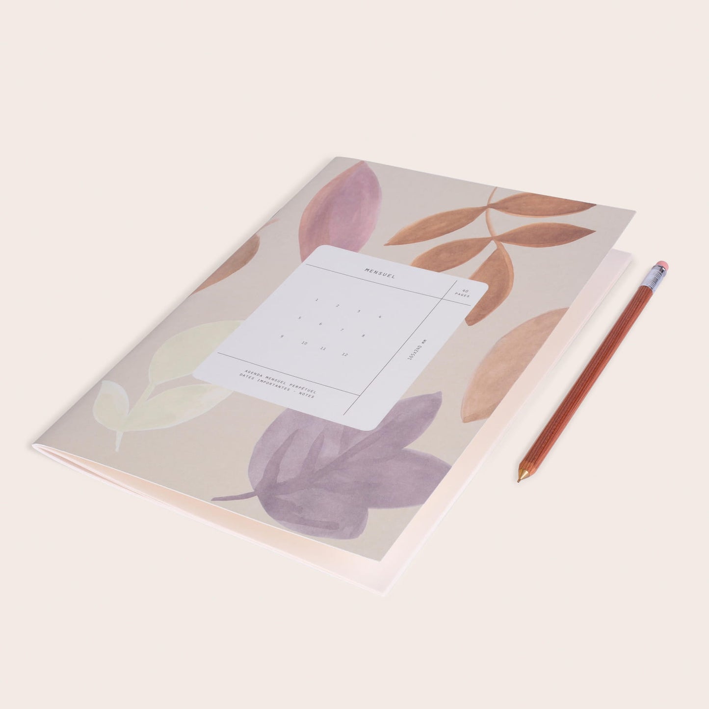 Agenda Mensuel Dimanche - Season Paper