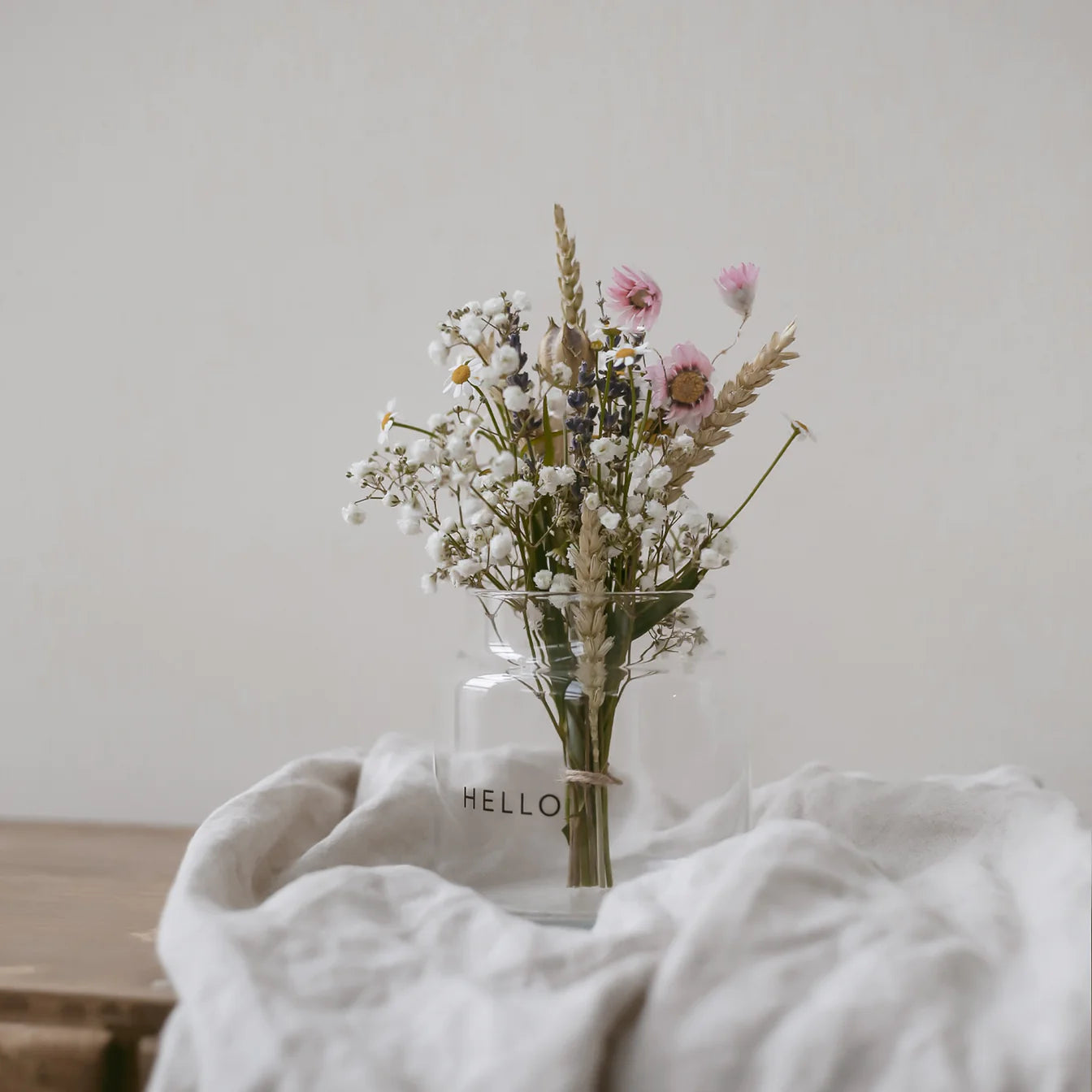 Vase en verre Hello - Euleunschnnit