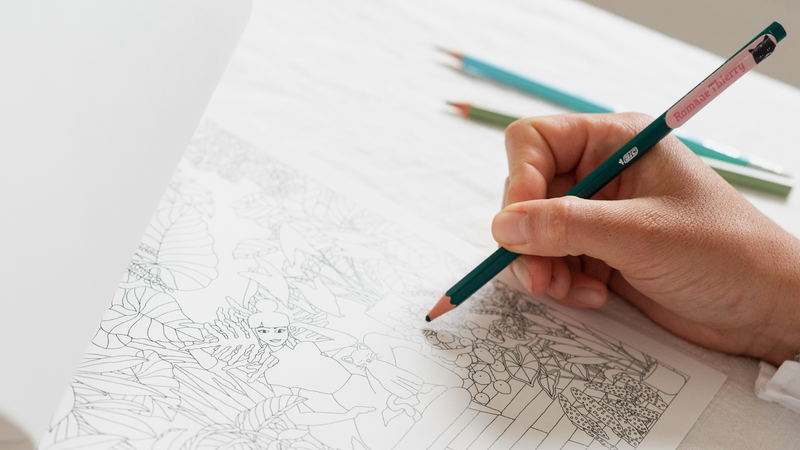 Les Coloriages, Peintures & Stickers