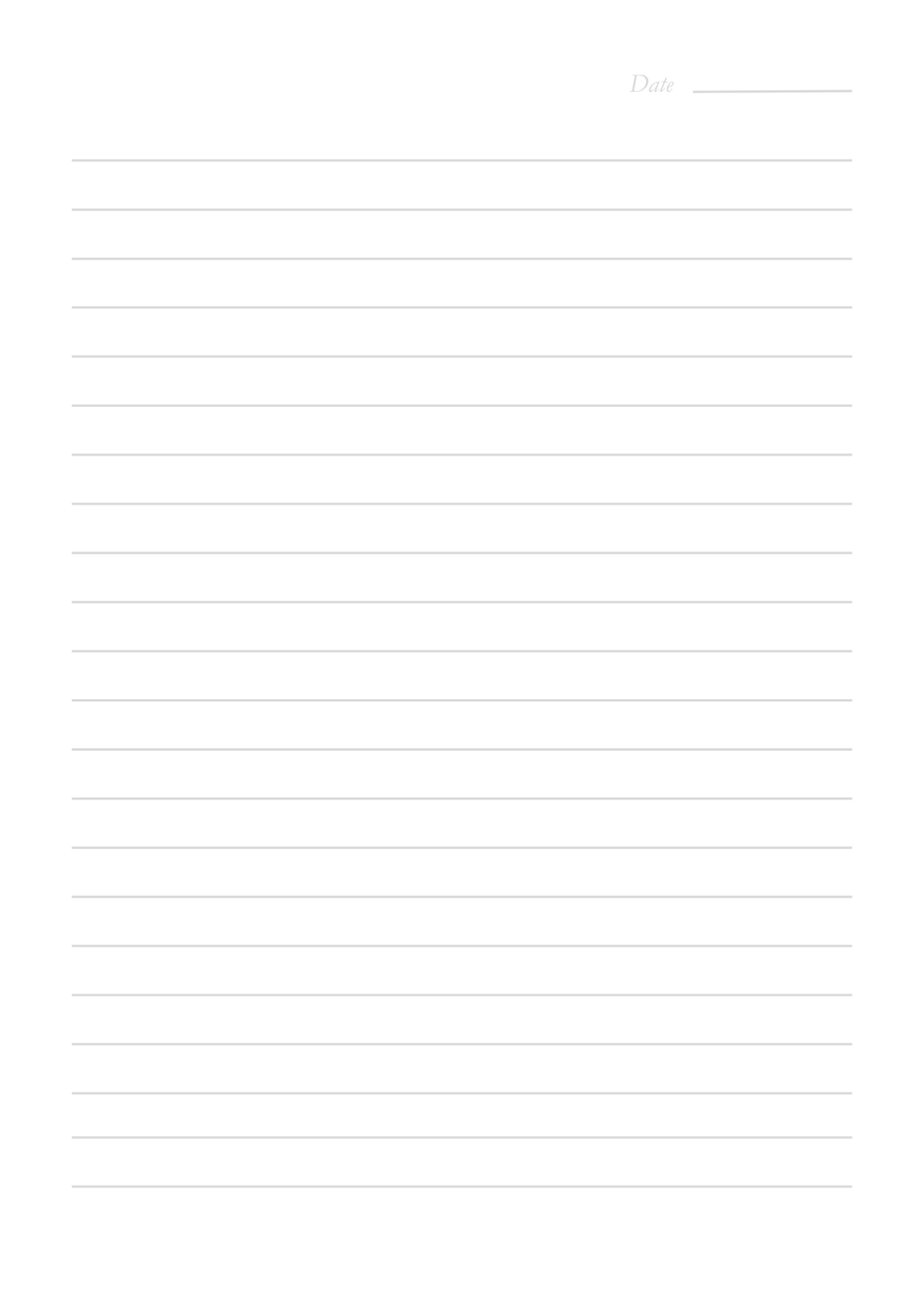 Carnet Ligné à personnaliser