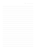 Carnet Ligné à personnaliser