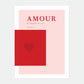 Affiche A5 - Amour - All the ways to say