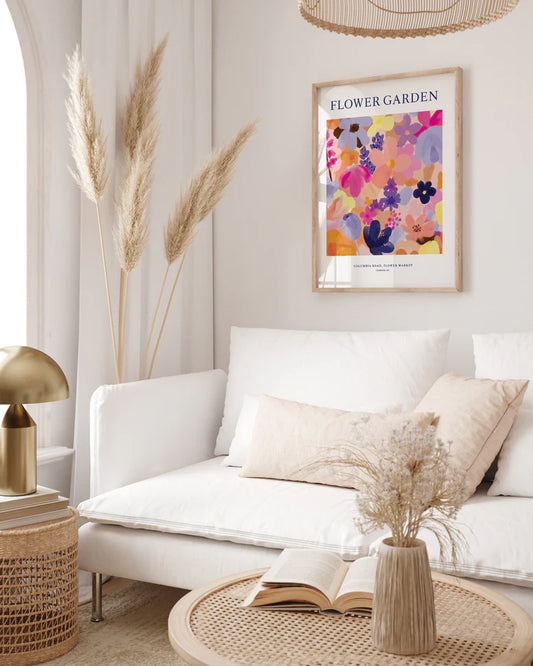 Affiche A5 - Flower Garden - All the ways to say