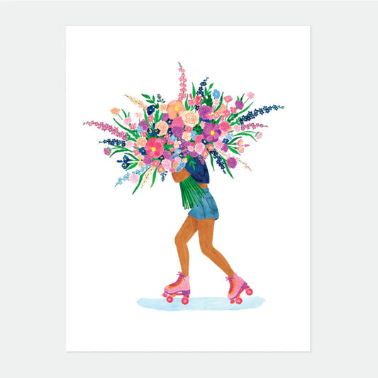 Affiche A5 - Roller Skate - All the ways to say