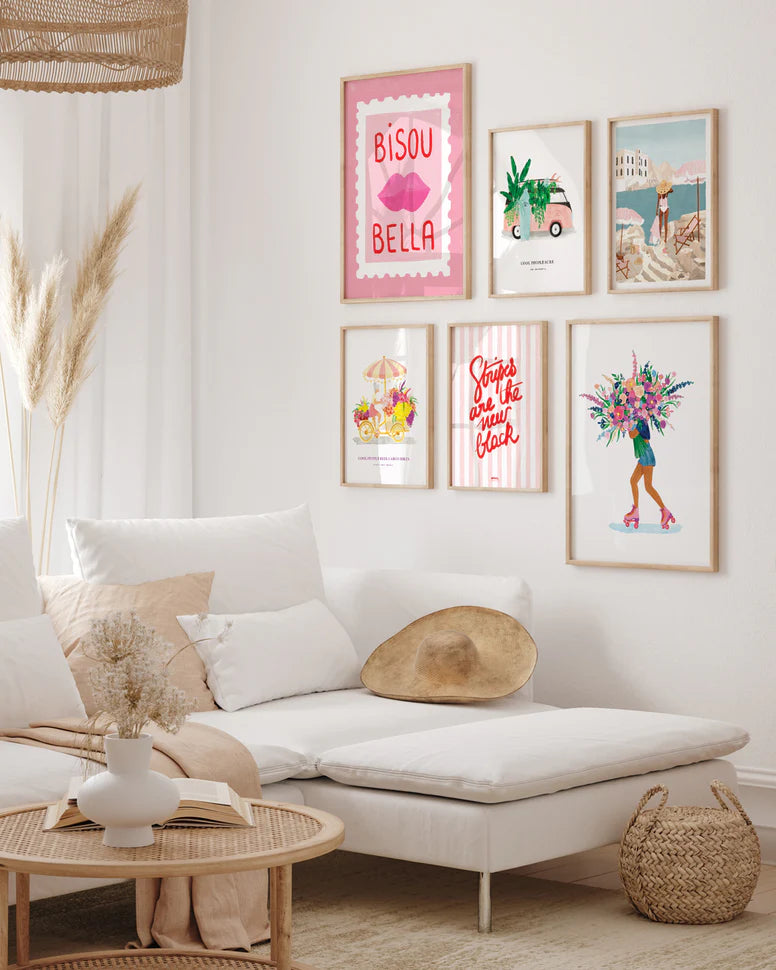 Affiche Bisous Bella XL - Poster - All the ways to say