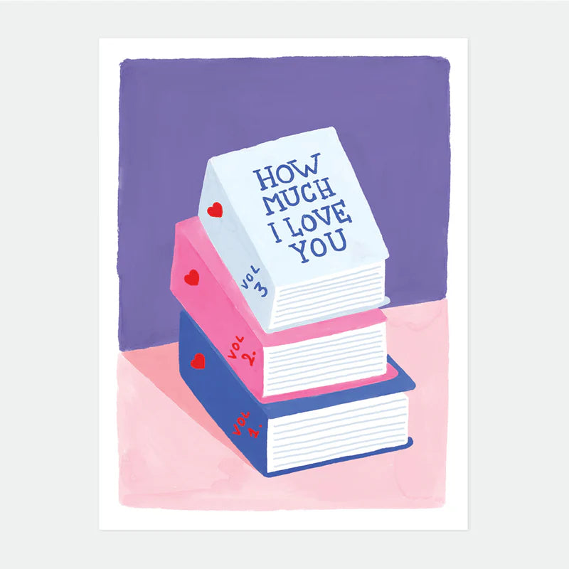 Affiche How Much I Love You XL - Poster - All the ways to say