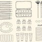CAHIER DE COLORIAGES - Cuisines - Zoé de las Cases