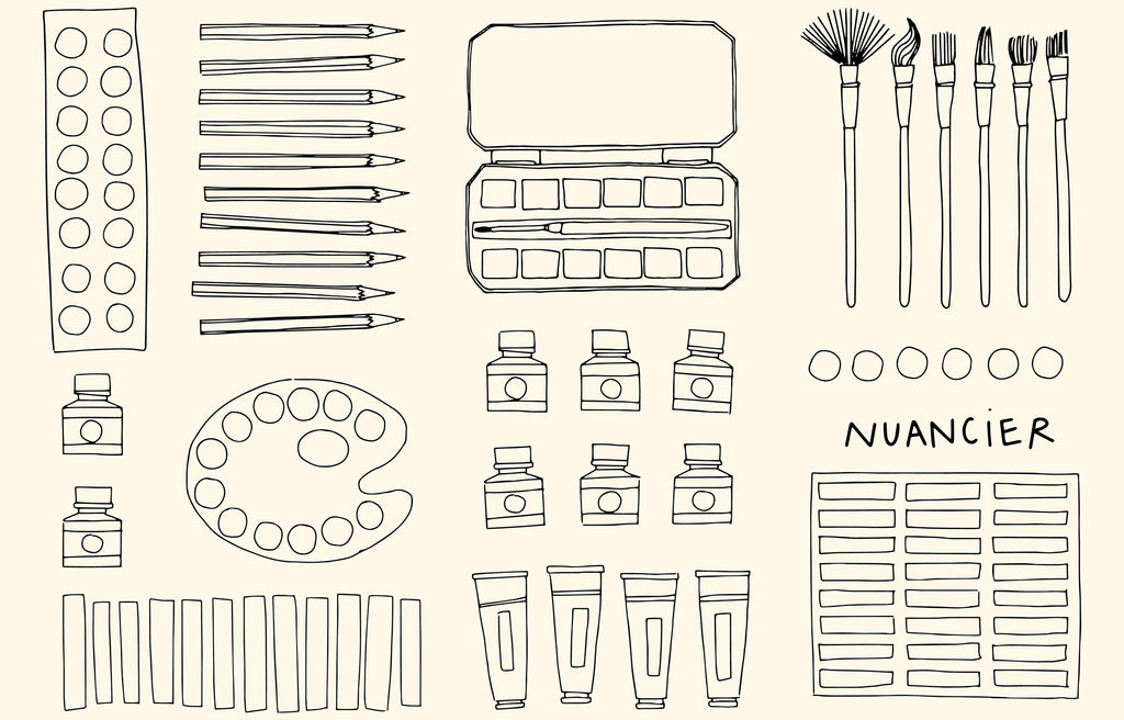 CAHIER DE COLORIAGES - Cuisines - Zoé de las Cases