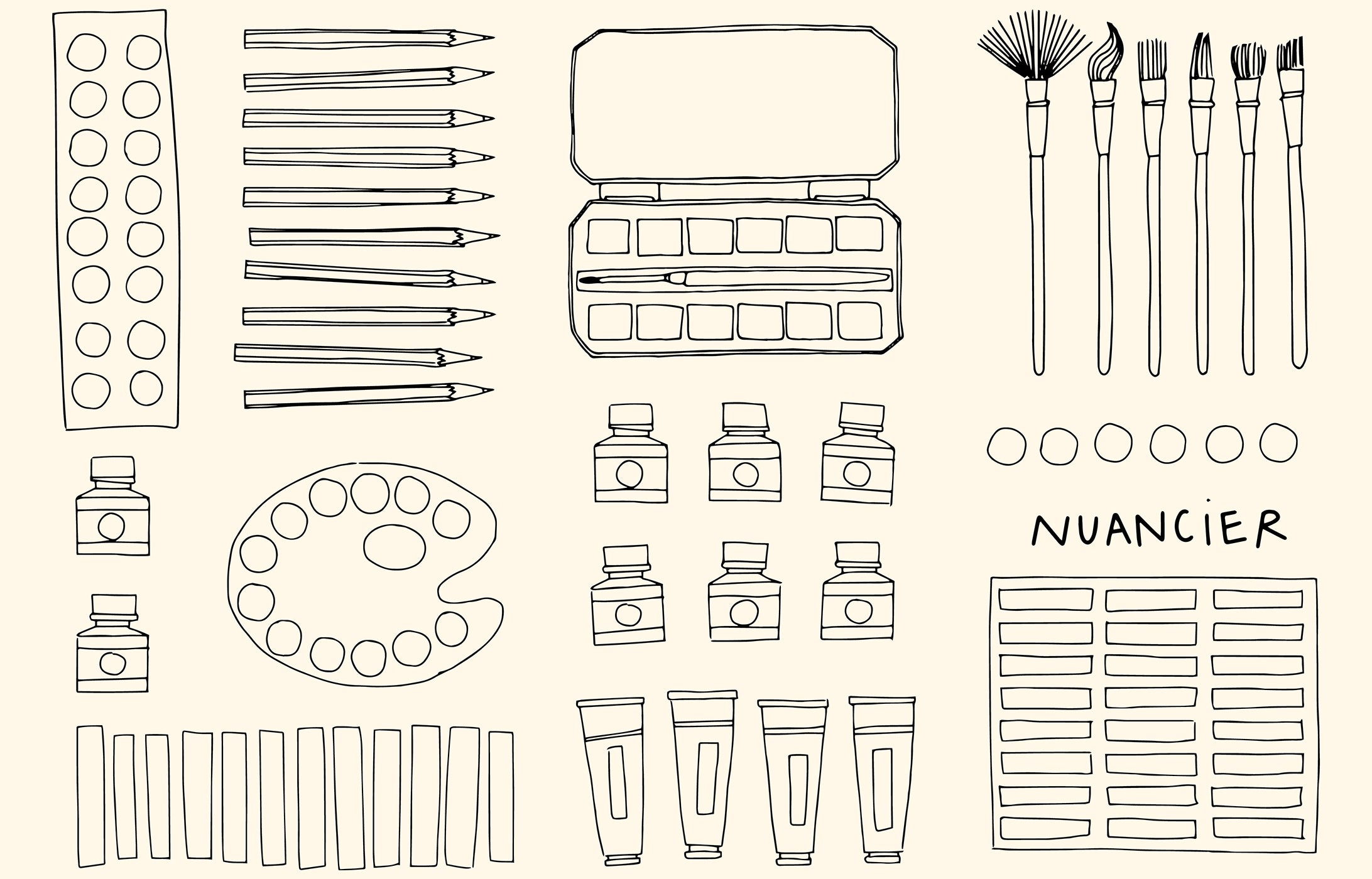 CAHIER DE COLORIAGES - Cuisines - Zoé de las Cases