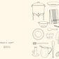 CAHIER DE COLORIAGES - Cuisines - Zoé de las Cases