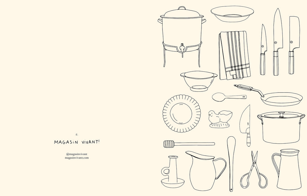 CAHIER DE COLORIAGES - Cuisines - Zoé de las Cases