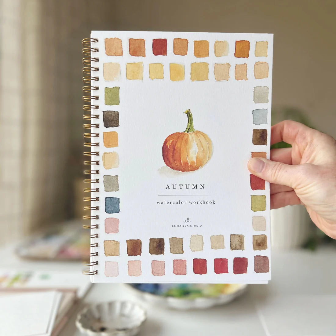 Cahier d’aquarelle - Automne - Emily Lex Studio