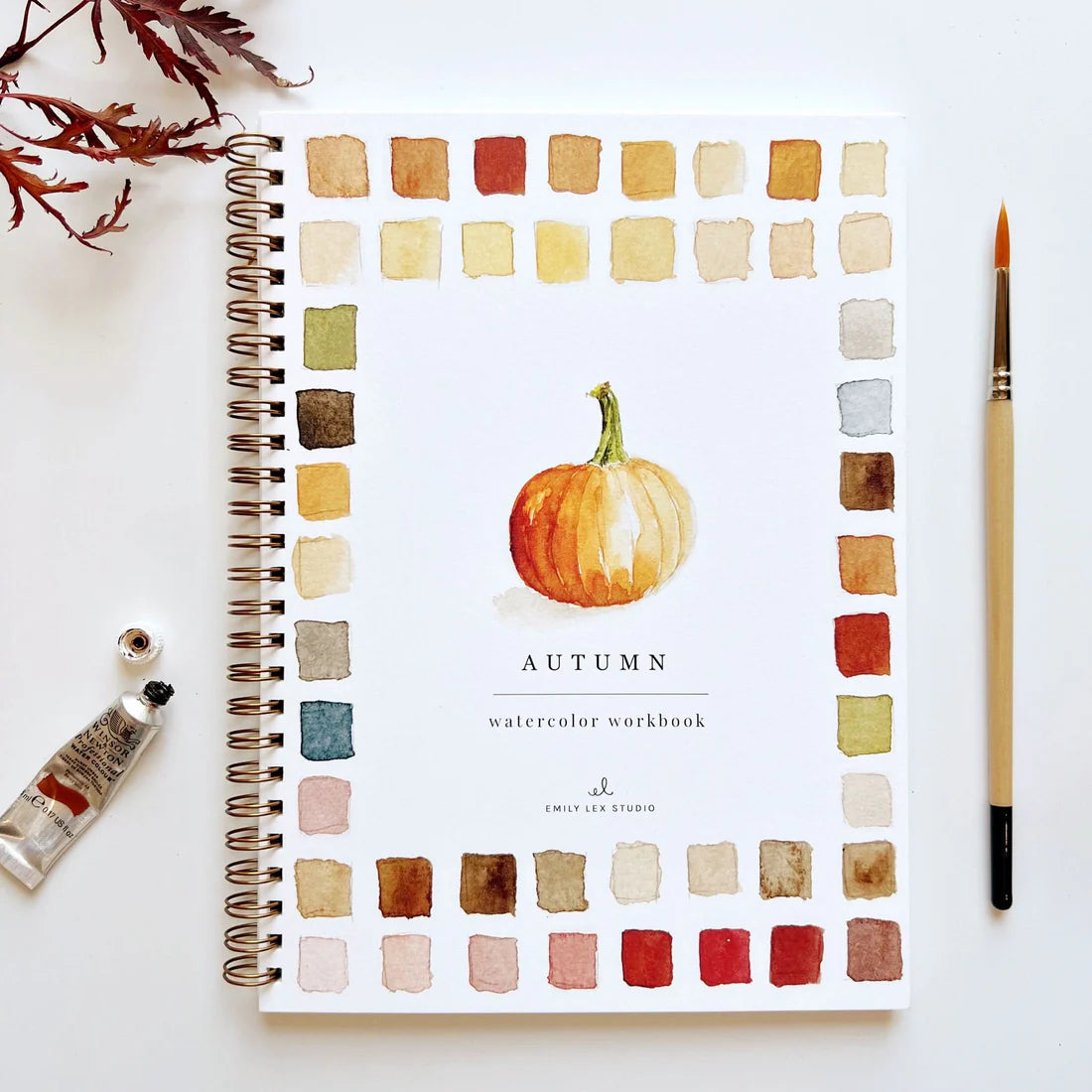 Cahier d’aquarelle - Automne - Emily Lex Studio