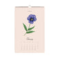Calendrier 2025 Say It With Flowers Wall Calendar - Rifle Paper co