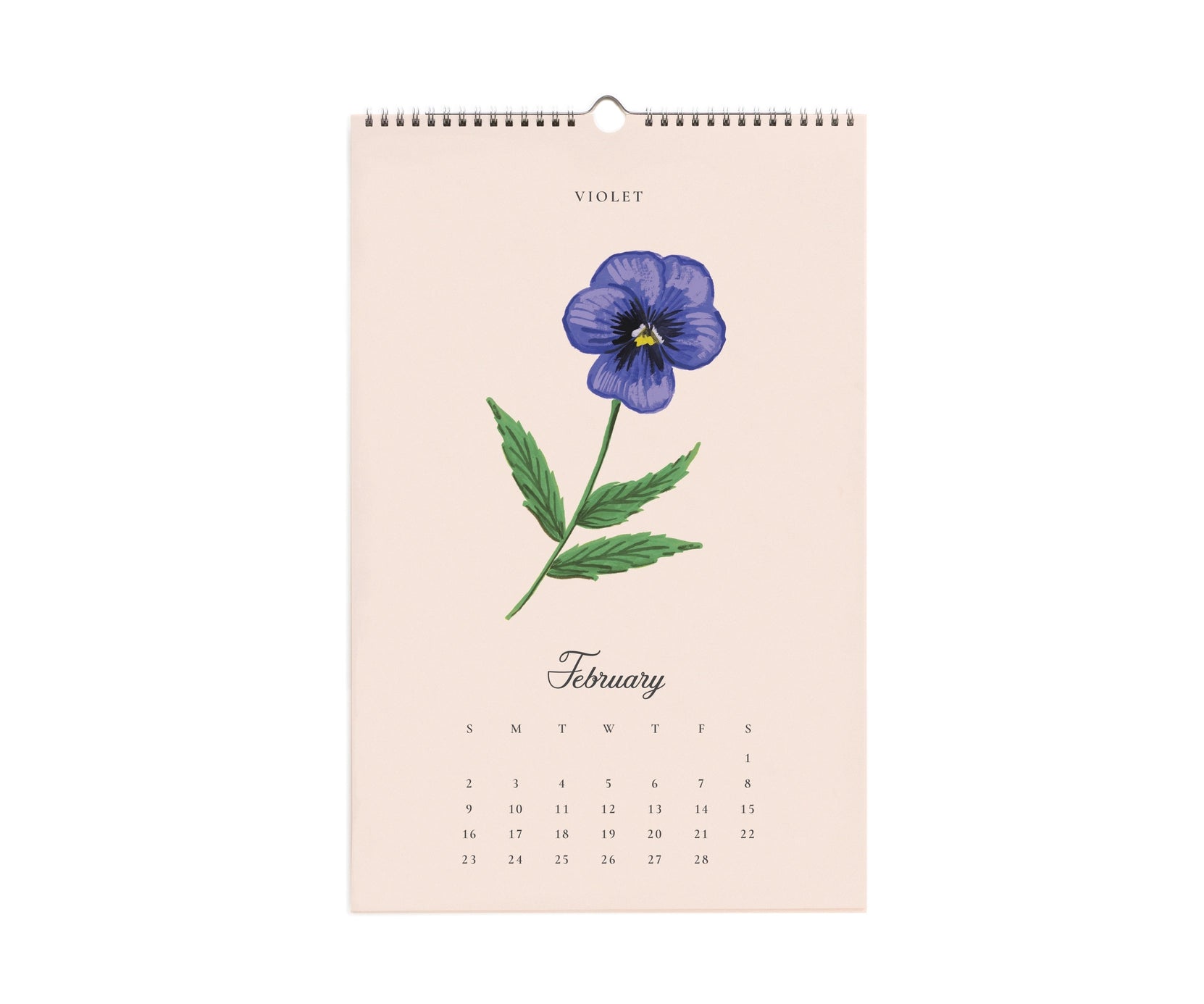Calendrier 2025 Say It With Flowers Wall Calendar - Rifle Paper co