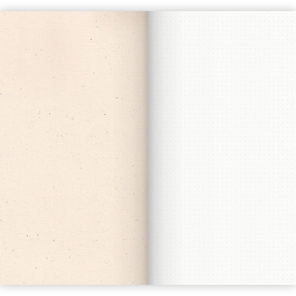 Carnet A4 Ornament Mini Fleur Bleue Bullet - Etmamu