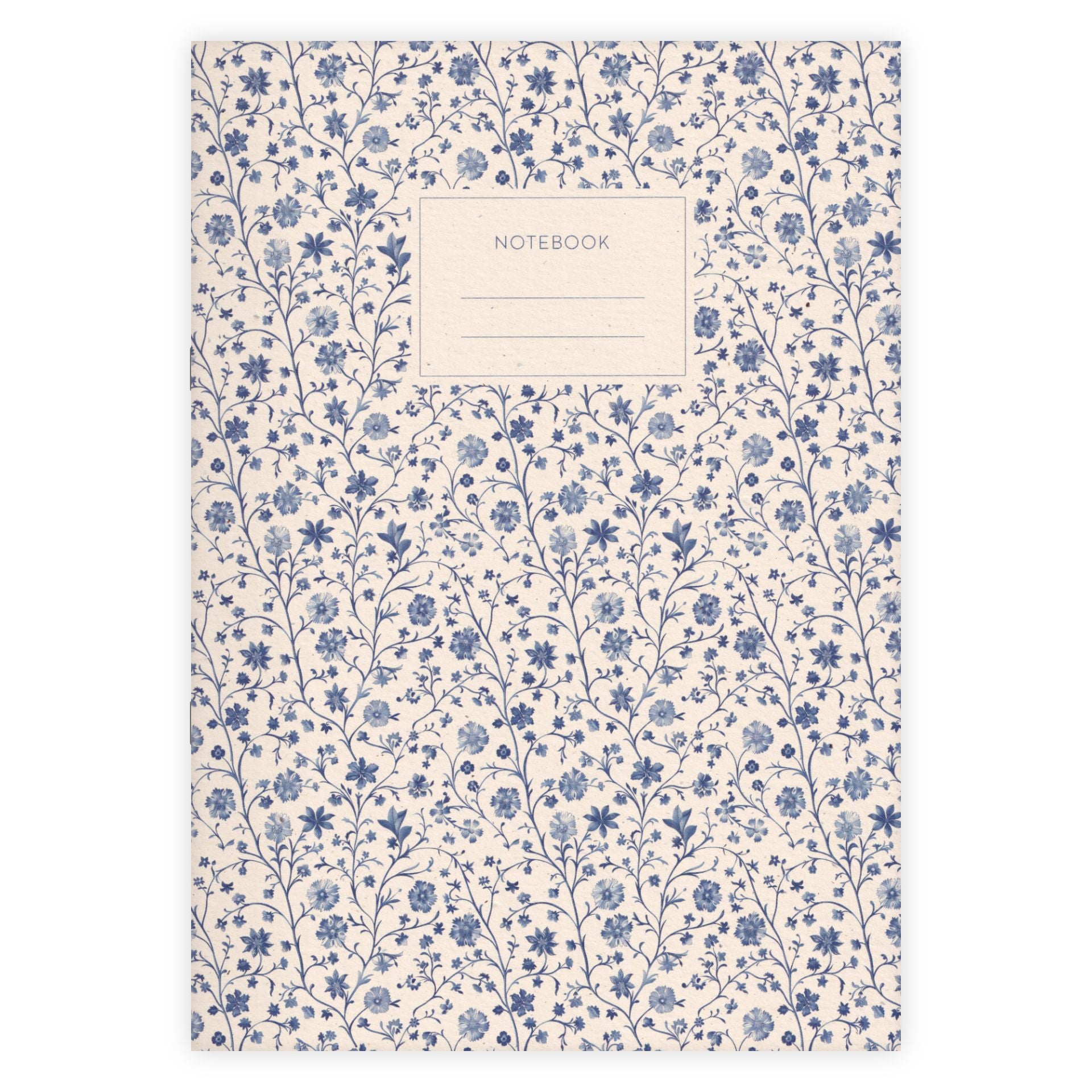 Carnet A4 Ornament Mini Fleur Bleue Bullet - Etmamu