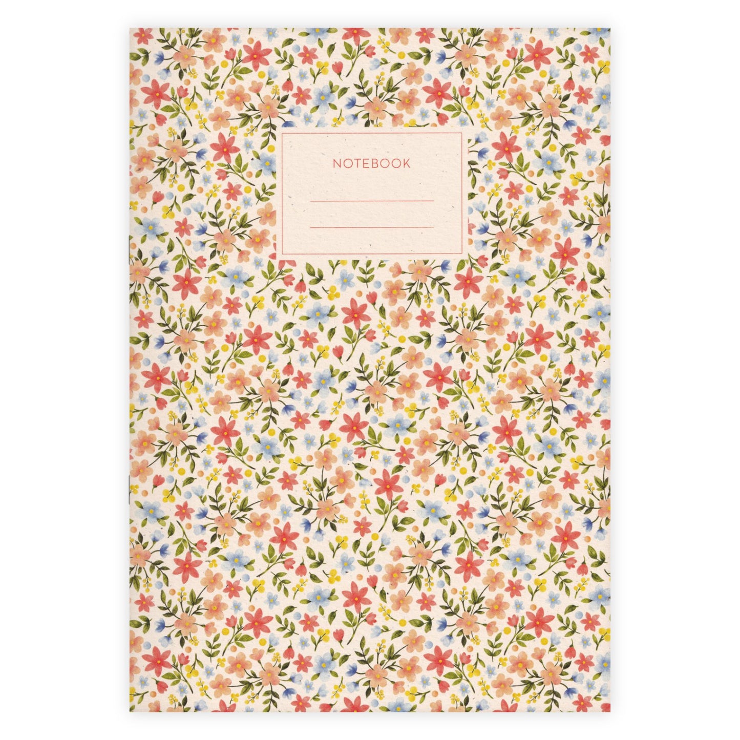 Carnet A4 Summer Bloom Pastel Ligne - Etmamu