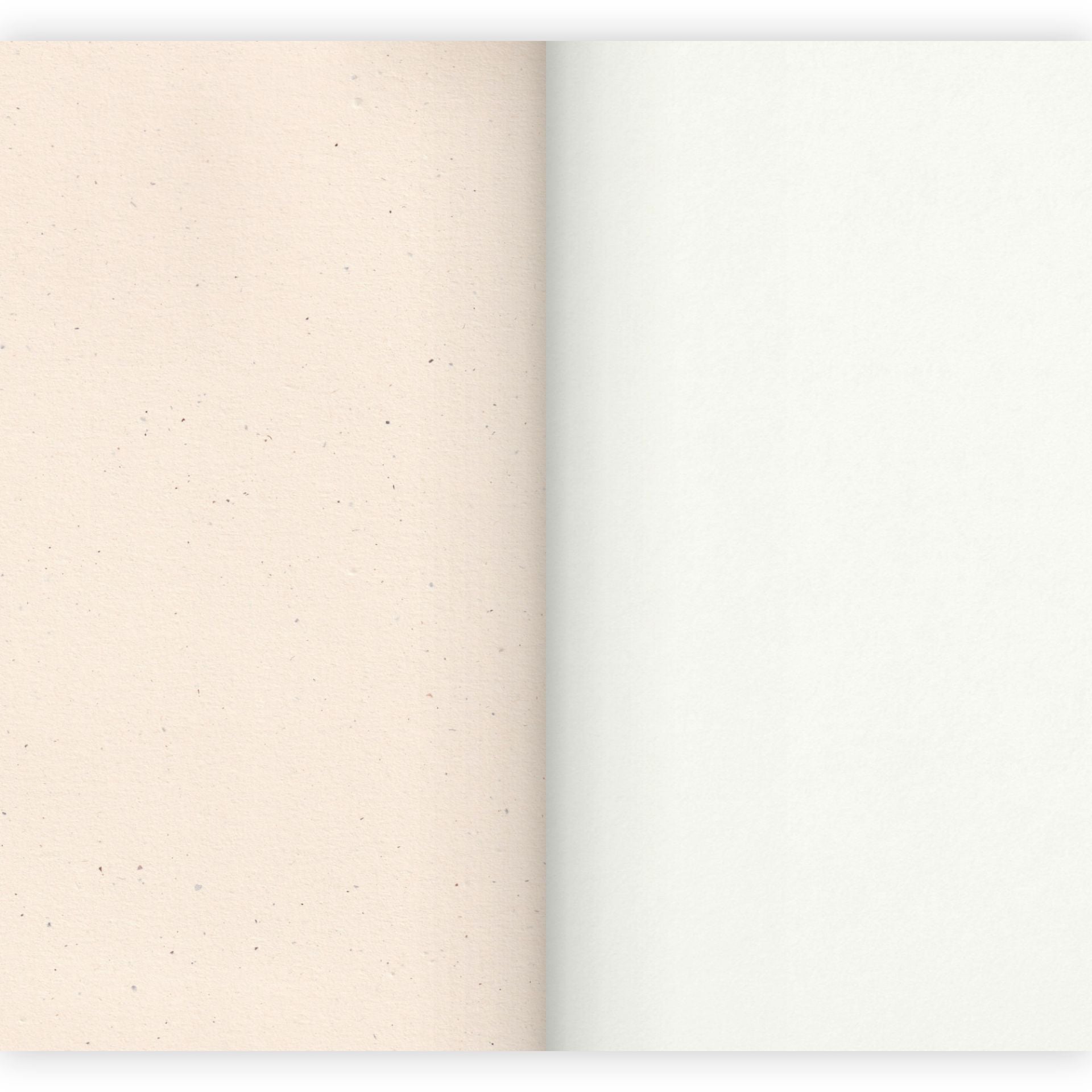 Carnet A4 Watercolor Garden Joli Champ Blanc - Etmamu