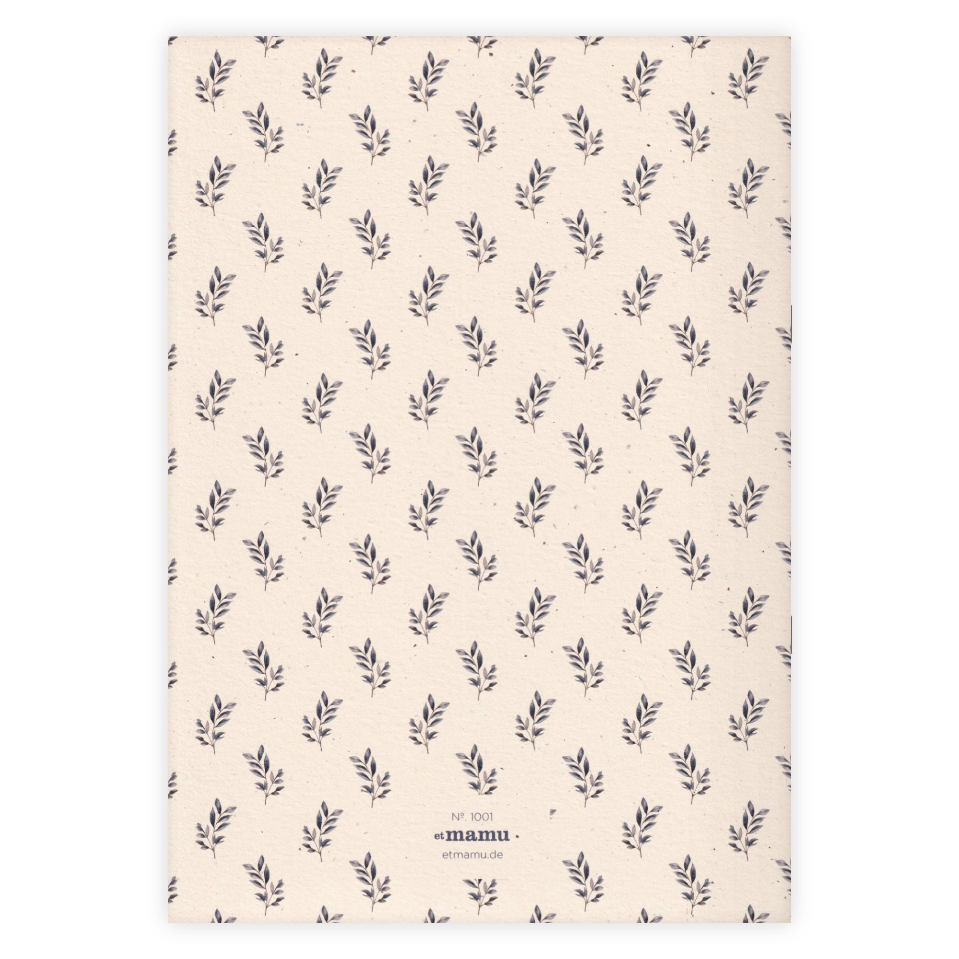 Carnet A4 Watercolor Garden Joli Champ Blanc - Etmamu