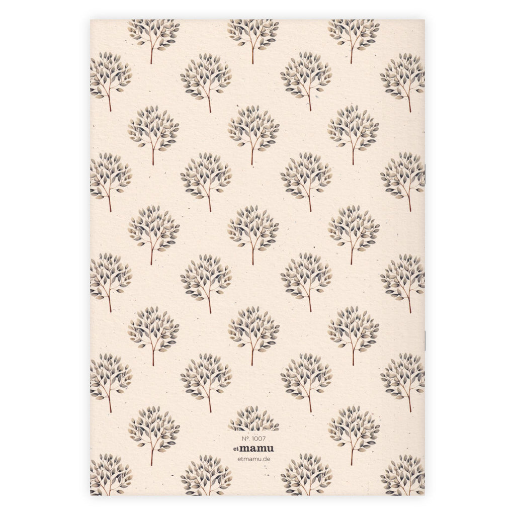 Carnet A4 Watercolor Garden Petit Arbre Bullet - Etmamu